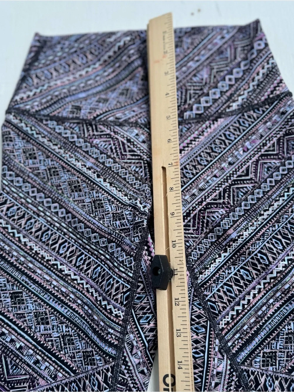 Lululemon Wunder Under High Rise Tights Tribal Patter Size 4 LW5BOKSH